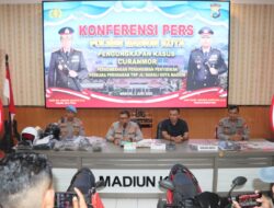 Polres Madiun Kota Ungkap 3 Kasus Curanmor 4 Orang Residivis Diamankan