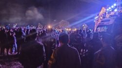 Amankan Acara Battle Sound di Tarokan, Kapolsek Imbau Anak Kecil Waspada Suara Keras