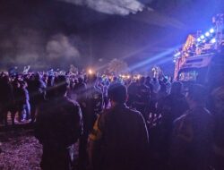 Amankan Acara Battle Sound di Tarokan, Kapolsek Imbau Anak Kecil Waspada Suara Keras