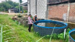 Bhabinkamtibmas Kemlagi Lakukan Sambang Kunjung Perkuat Ketahanan Pangan