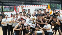 Tim Basket Polda Jatim Juara 1 Kapolri Cup 2026