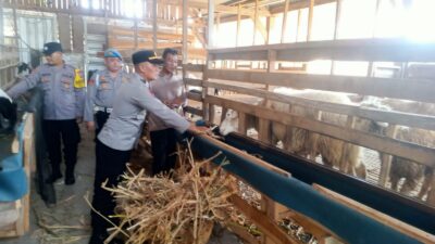 Kawal Asta Cita Presiden, Polsek Tarokan Pastikan Sektor Peternakan Aman dan Produktif