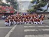 Aksi Memukau Polisi Cilik Binaan Satlantas Polres Kediri Kota Sedot Perhatian Pengunjung CFD