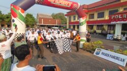 Gowes Bersama Ulama dan Masyarakat, Kapolres Pasuruan Ajak Wujudkan Daerah Aman dan Guyub