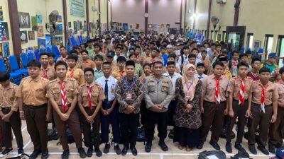 Polres Pasuruan Tanamkan Disiplin kepada 340 Siswa Baru MAN 1 Pasuruan, Bekal Wujudkan Generasi Berkarakter