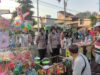 Pengamanan Humanis Polwan Polresta Sidoarjo di Car Free Day Alun-alun