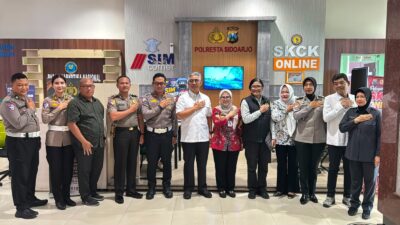 Tim Stamarena Polri Gelar Asistensi Pelayanan Publik di Polresta Sidoarjo