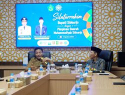 Demi Penguatan Harmonisasi, Bupati Subandi Silaturahmi ke PD Muhammadiyah