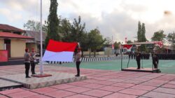 Khidmat di Bumi Larwul Ngabal: Polres Tual Kibarkan Semangat HUT ke-81 RI Lewat Upacara Kebangsaan