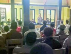 Curhat Kamtibmas, Polsek Jabon Buka Ruang Komunikasi dengan Warga Desa Kupang