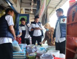 Satgas Pangan Polresta Sidoarjo Turun Ke Pasar, Pastikan Ketersediaan Bahan Pokok Aman