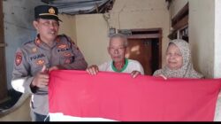 Kibarkan Merah Putih, Polresta Sidoarjo Ajak Warga Rawat Semangat Persatuan