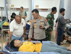 Kapolresta Sidoarjo Turun Langsung Cek Kondisi Santri Ponpes Manbaul Hikam