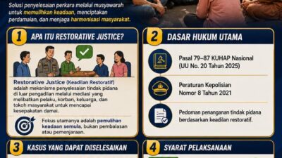 Kabidkum Polda Jatim Dorong Restorative Justice, Penyelesaian Perkara Berbasis Perdamaian dan Pemulihan