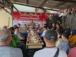 Polsek Buduran Gelar Cangkrukan Kamtibmas, Perkuat Sinergi Serap Aspirasi Masyarakat