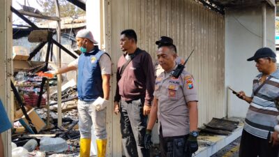 Kebakaran Ruko Indomaret Gegerkan Warga Grabagan, Polisi dan PMK Bergerak Cepat
