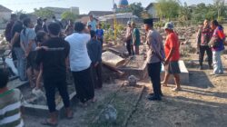 Kapolsek Taman Tunjukkan Solidaritas, Takziah ke Rumah Duka Warga Pekerja Supeltas