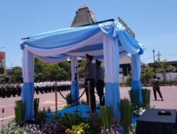 Farewell Parade Pisah Sambut Kapolresta Sidoarjo