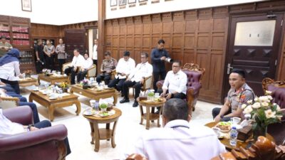 Perkuat Sinergi Penegakan Hukum, Kapolda Jatim Courtesy Call ke Pengadilan Tinggi Surabaya