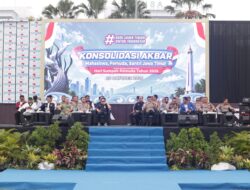 Kabidkum dan PJU Dampingi Kapolda Jatim Pimpin Apel Akbar Konsolidasi Bersama Pangdam V/Brawijaya, Ajak Mahasiswa,Santri Jaga Kondusivitas