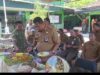 Forkopimka Tanggulangin Gerebek Koramil, Kejutkan HUT TNI ke-81 dengan Tumpeng